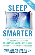 FREE 14-day Sleep Smarter Plan from best selling author and sleep expert, Shawn Stevenson