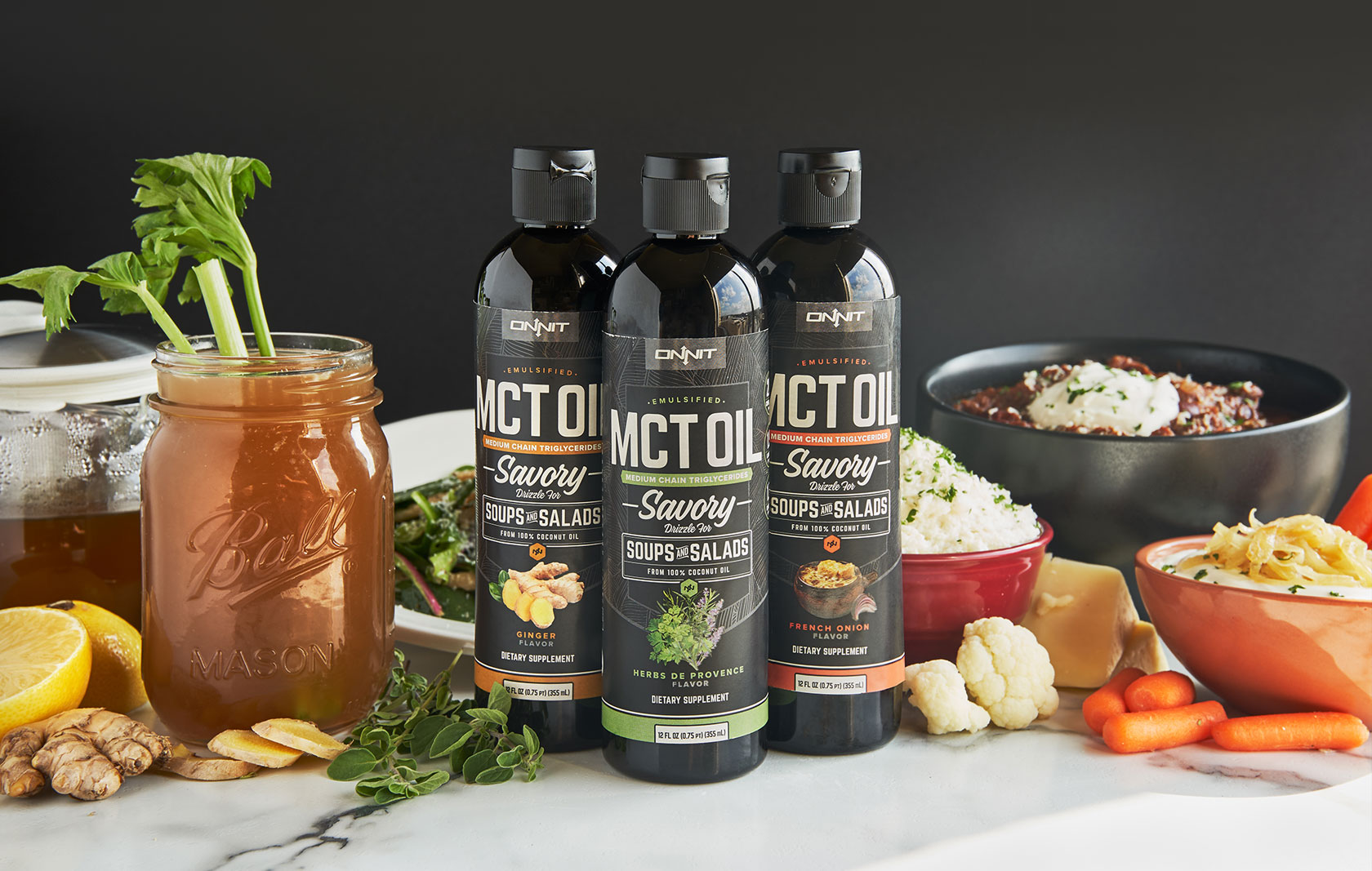 Savory Emulsified MCT Oil Flavors
